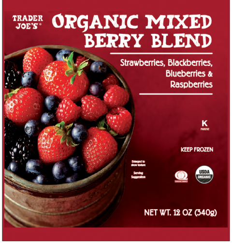 Great Value & Trader Joe’s Frozen Organic Blueberries and Berry Blends