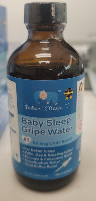 Babies' Magic Tea Baby Sleep Gripe Water, 4 fl oz (lot 25122bw)