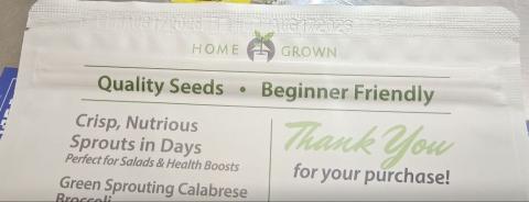 HOME GROWN Green Sprouting Calabrese Broccoli Seeds, 8 oz, Heirloom